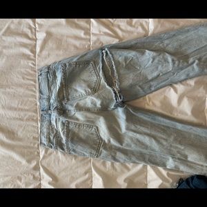 Revice ex boyfriend but slit Jean straight leg